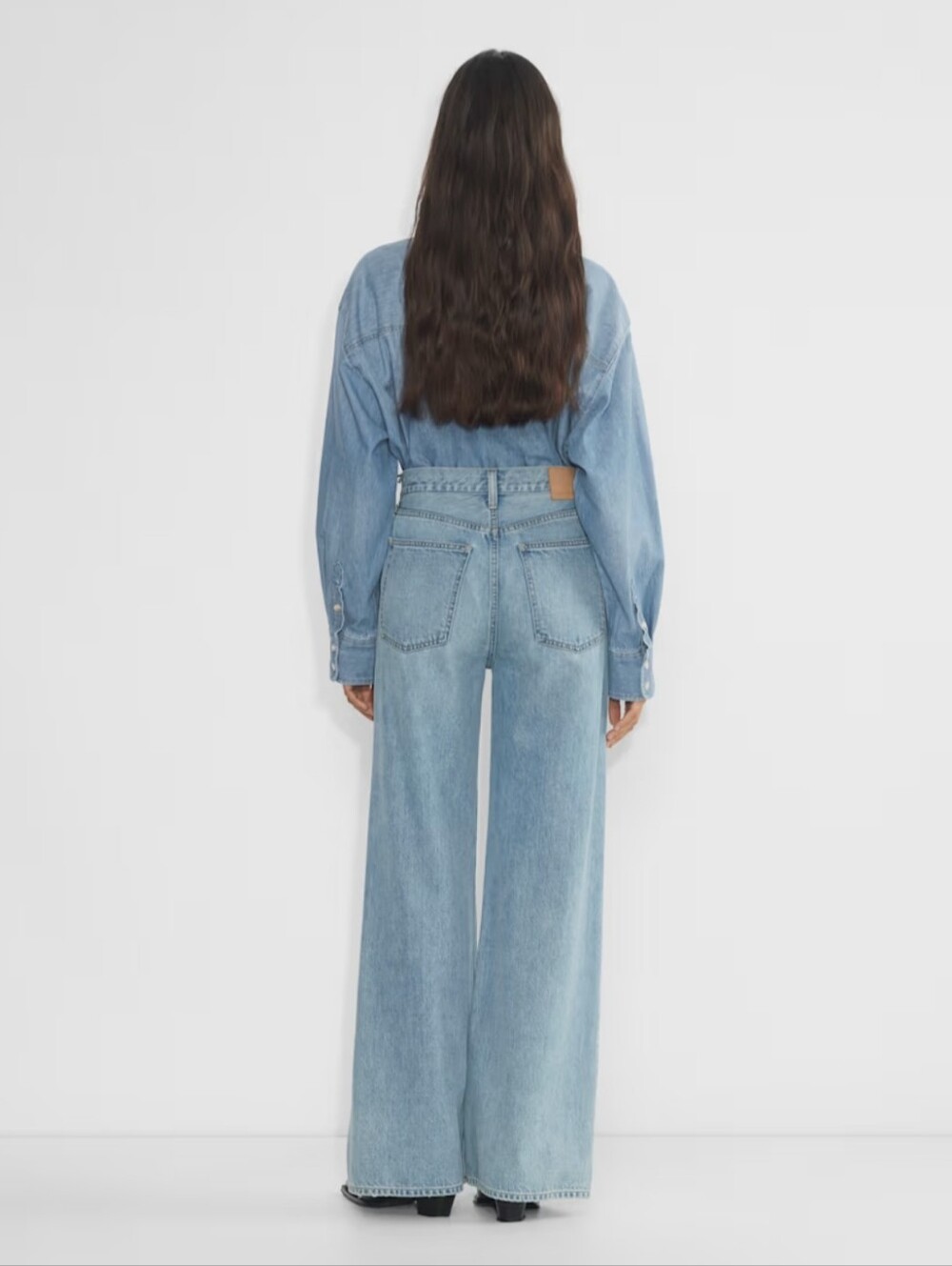New Denim Forum The 90s Relaxed Mid-rise Wide Jeans - Picture 3 of 16